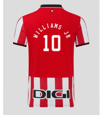 Athletic Bilbao Nico Williams #10 Primera Equipación 2025-26 Manga Corta
